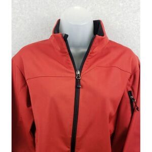 Outdoor Research Womens Soft Shell Jacket Full Zip‎ Medium Red